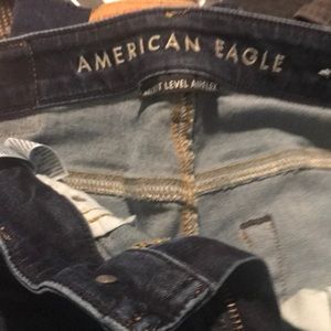 American Eagle next level air flex original straight jeans only 2 times worn